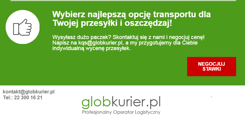 Integracja KQS.store z GlobKurier.pl